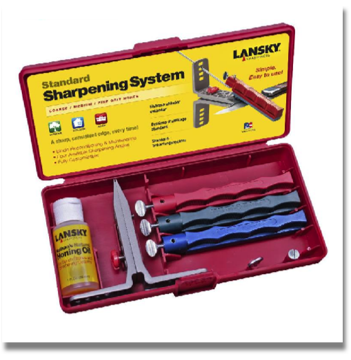 STANDARD 3 STONE 
SHARPENING SYSTEM